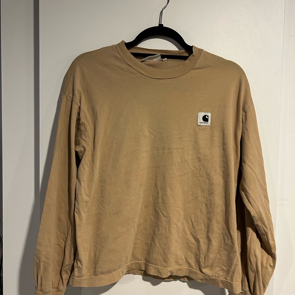 Carhartt Tan Long Sleeve Shirt